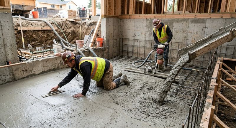 Basement Concrete Installation in Essex County, NJ
