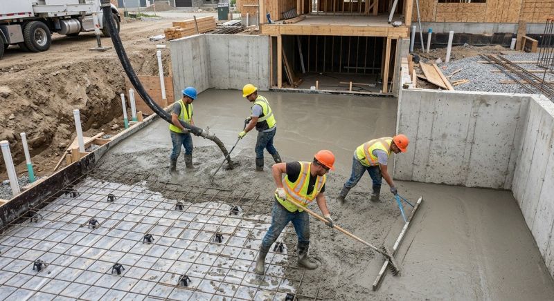 Basement Concrete Installation in Glen Rock, NJ