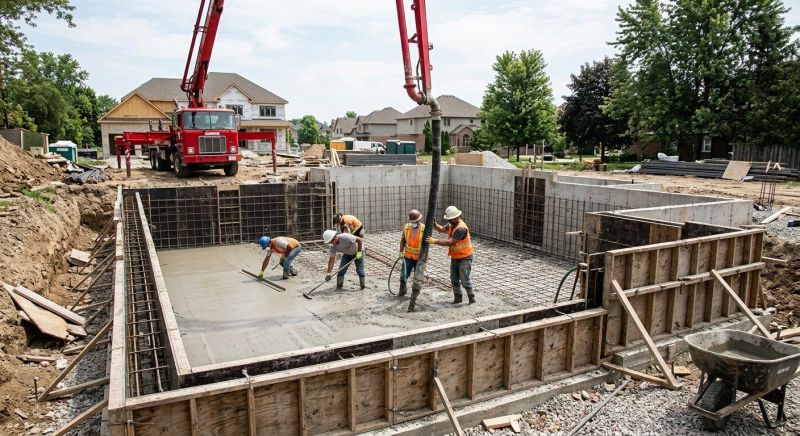 Basement Concrete Installation in Morris County, NJ