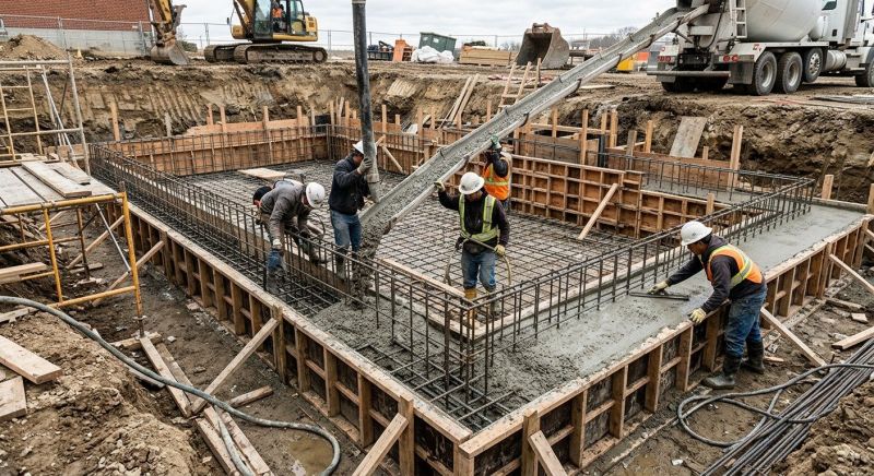 Basement Concrete Pouring in Morris County, NJ