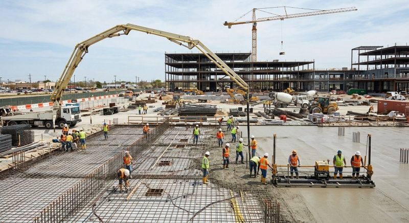 Commercial Slab Construction in Chatham, NJ