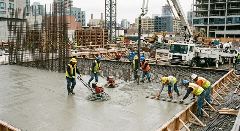 Commercial Slab Construction in East Orange, NJ