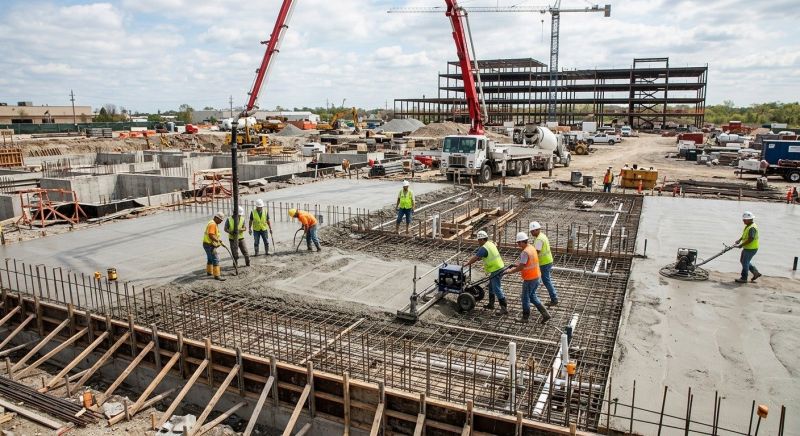 Commercial Slab Construction in Hackensack, NJ
