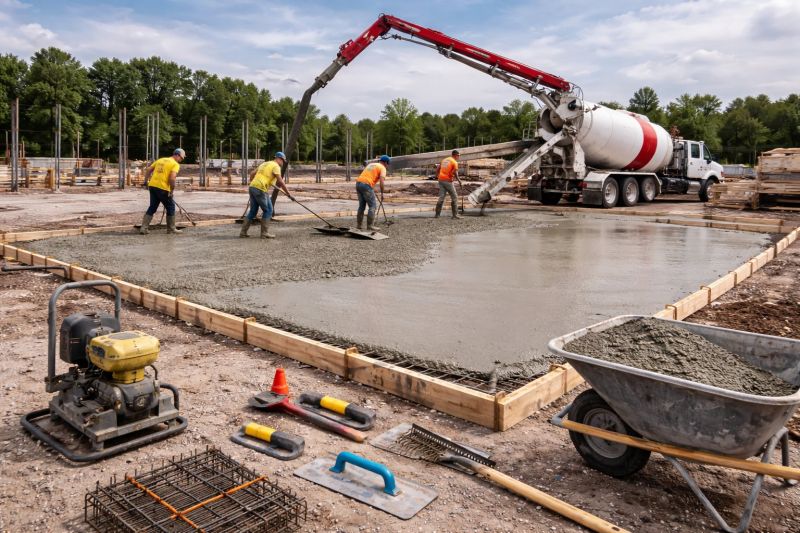 Commercial Slab Construction in Hudson County, NJ