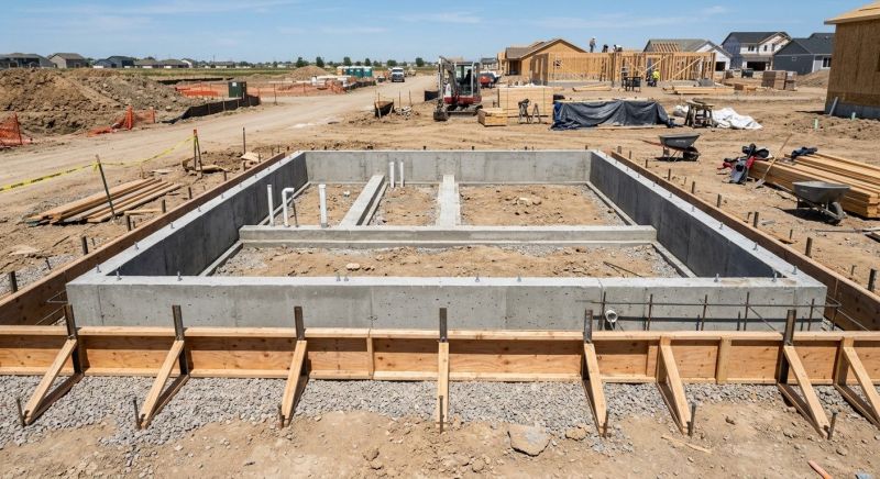 Foundation Construction in High Bridge, NJ