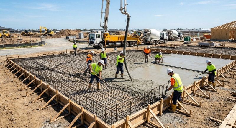 Foundation Slab Construction in Morris County, NJ